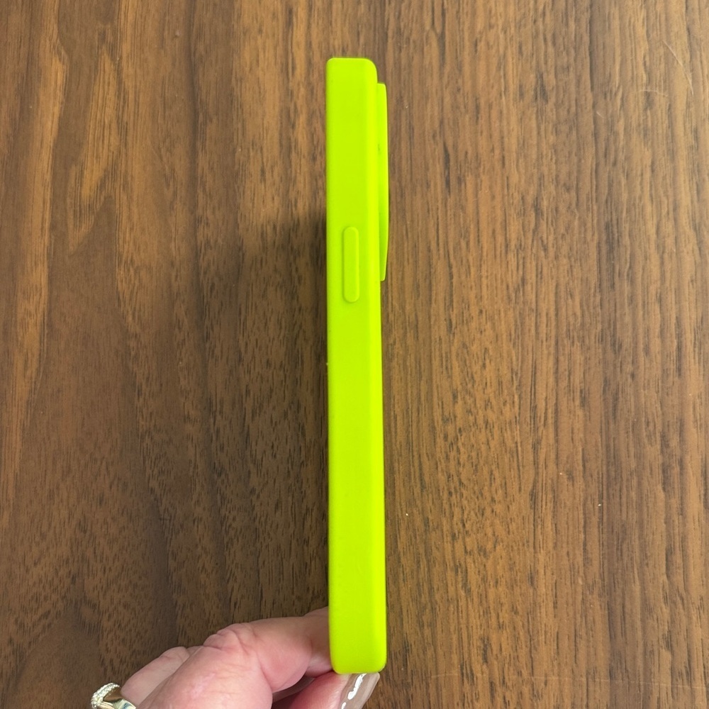 Neon Green iPhone 15 pro phone case - Picture 6 of 6